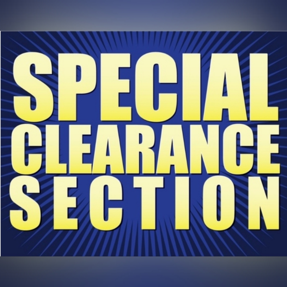Clearance Section